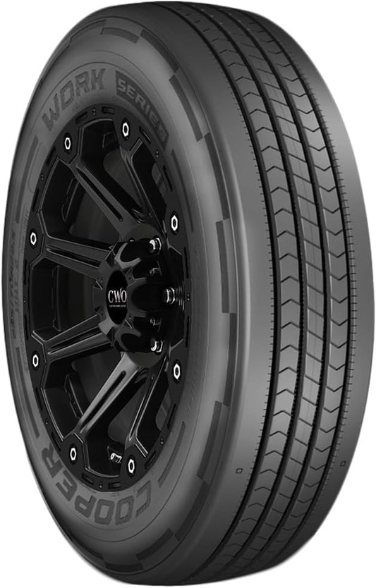 215/75R17.5 Cooper Work Series RHT 2 135L Load Range H Black Wall Tire 172007015