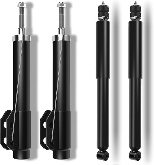 4x Struts AUTOMUTO Shock Absorbers Fits 1987-1993 for Ford Mustang with 343161 235009 Auto Shocks - Front Rear