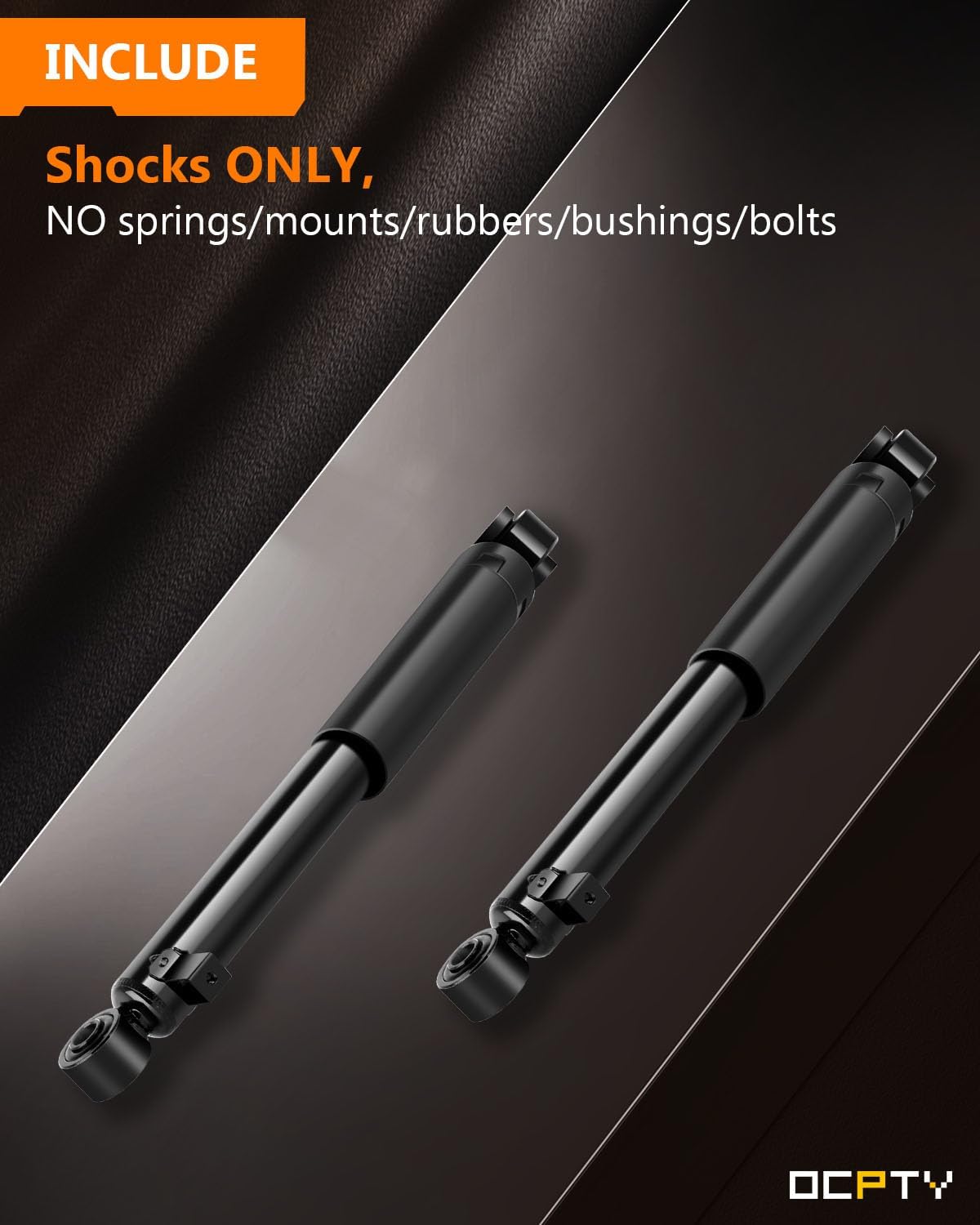 Shocks Rear for Hyundai/Kia, OCPTY Shock Absorbers Struts Fit for 2007-2012 for Hyundai Santa Fe | 2007-2012 for Hyundai Veracruz | 2011-2013 for Kia Sorento 344500 37322 Auto Shocks Sets Pack of 2