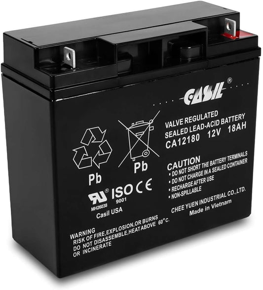 Casil Replacement Battery for Jump-N-Carry JNC660 – Compatible with JNC 660, JNC105, JNC300XL Jump Starters – 12V AGM Battery for Jump Box, Booster Pack, Car Battery Jump Starter