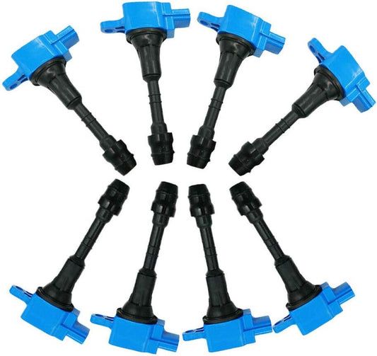 UF510 Set of 8pcs Ignition Coil Fits for 2005-2006 Nissan Armada 2004 Pathfinder 2004-2007 Titan for 2004-2006 Infiniti QX56 5.6L C1483 22448-7S015