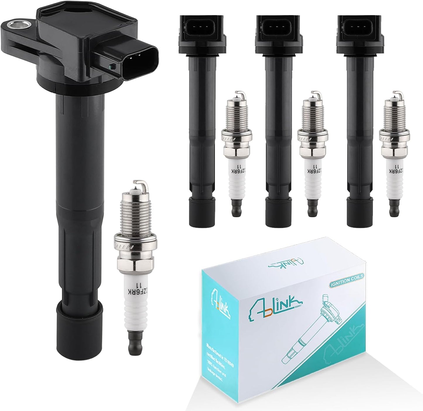 UF270 Set of 8 Ignition Coil Pack 3.7L 3.9L 4.7L For Jeep Commander Grand Cherokee Liberty,for Dodge Ram 1500 Dakota Durango Nitro,Chrysler Aspen,Mitsubishi Raider V6 V8 UF297 UF399