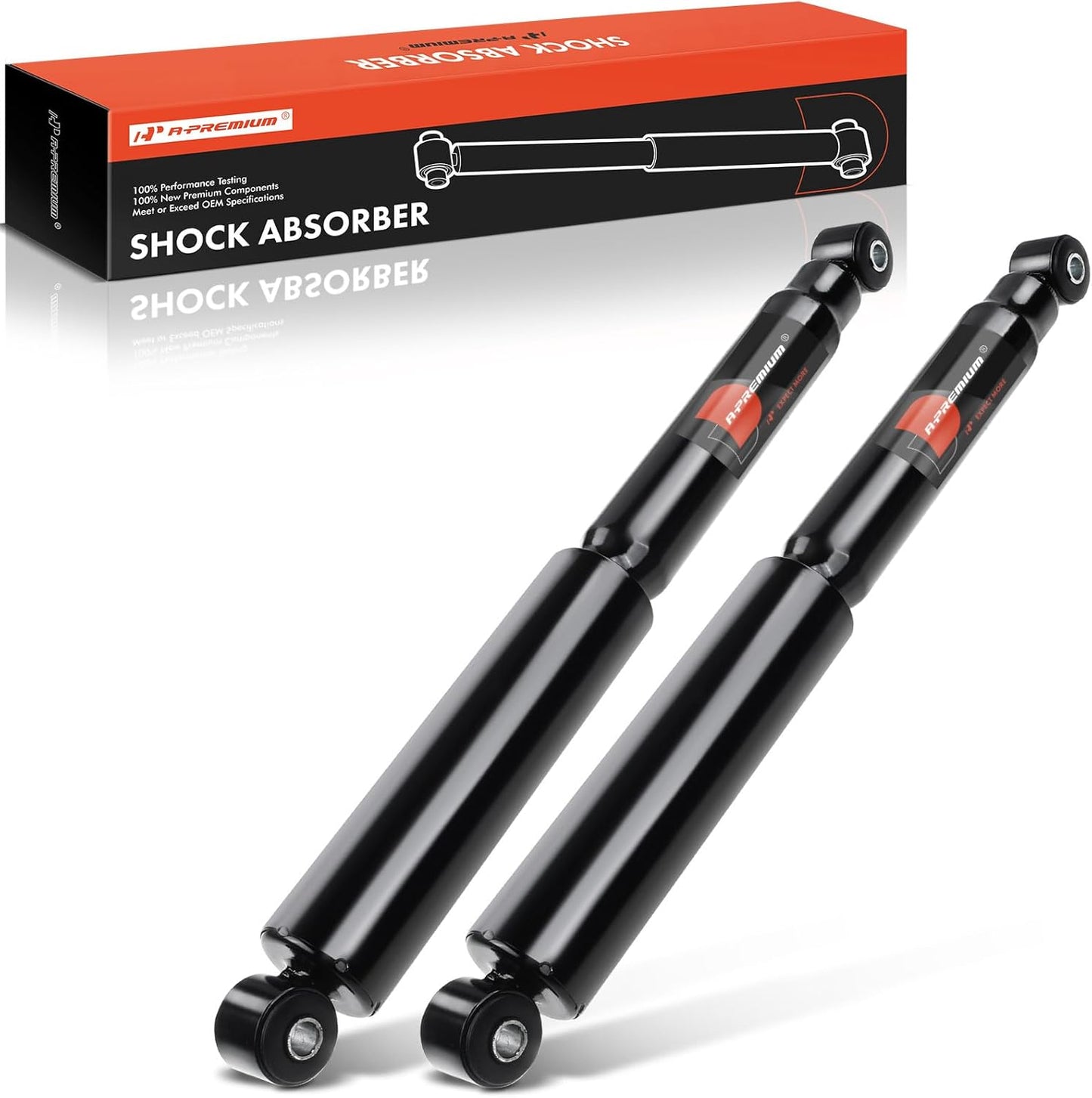 A-Premium 2x Front Strut and Coil Spring Assembly Compatible with Chevy and GMC Vehicles - [w/o 22" Wheels] - Avalance 2007-2013, Suburban 2015-2020, Tahoe 2007-2020, Yukon 2007-2020
