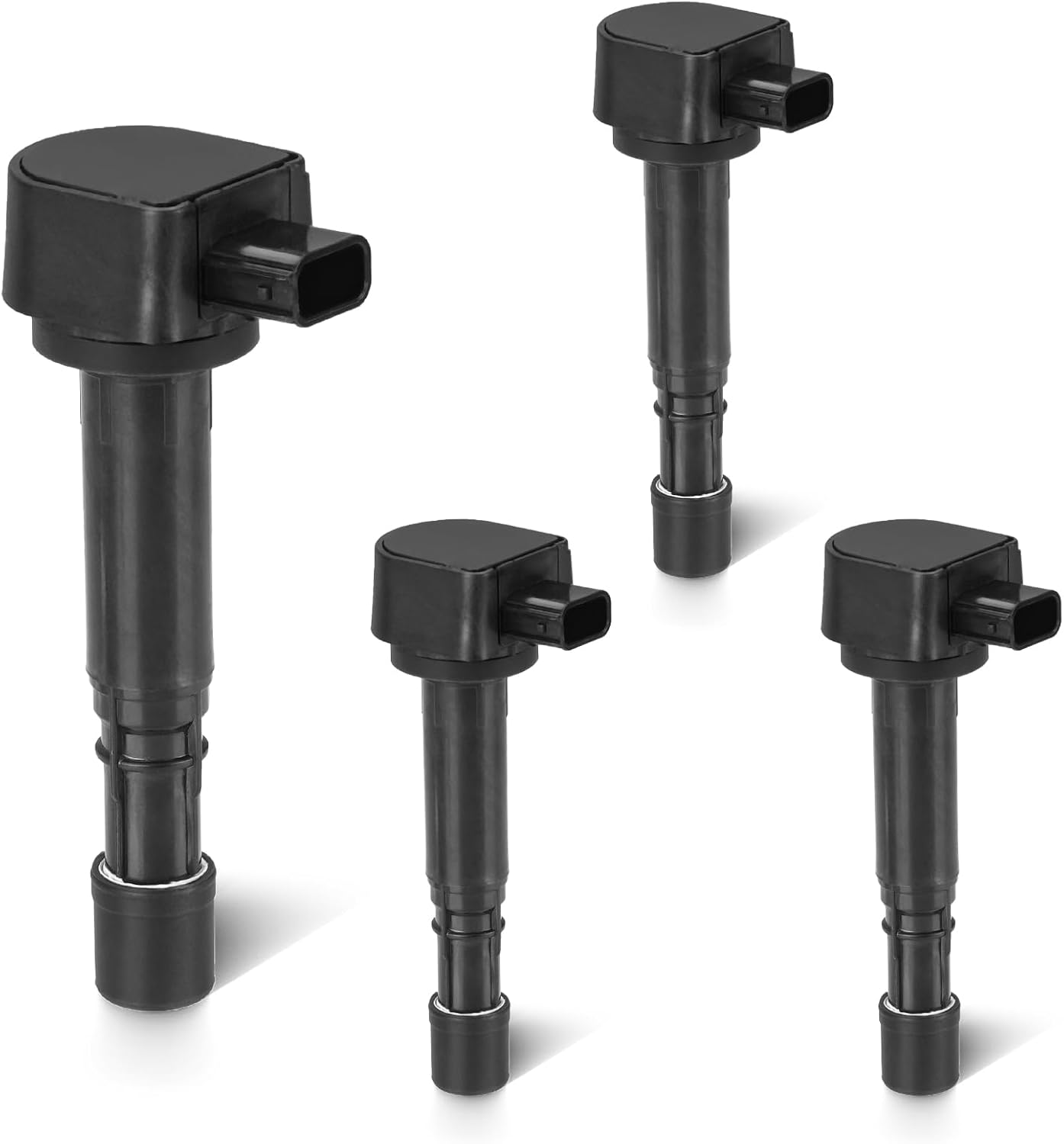 Set of 4 Ignition Coil Pack 3.5L Compatible with 2001-2005 Honda Civic 1.7L Acura MDX 3.5L, 2003-2005 Pilot, 2006-2008 Ridgeline Replace UF400 5c1451