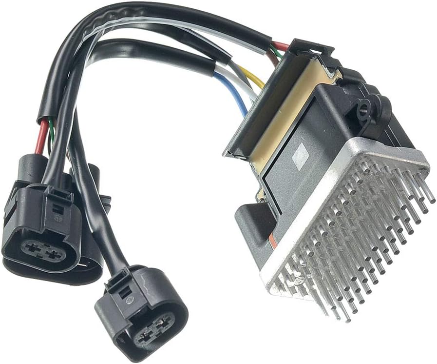A-Premium Engine Radiator Cooling Fan Control Module Compatible with Audi A4 (Quattro) 2009-2016, A5 (Quattro) 2010-2016, Q3 (Quattro) 2015-2018, A6 2012-2017, Q5 2010-2017, A7 Quattro, allroad
