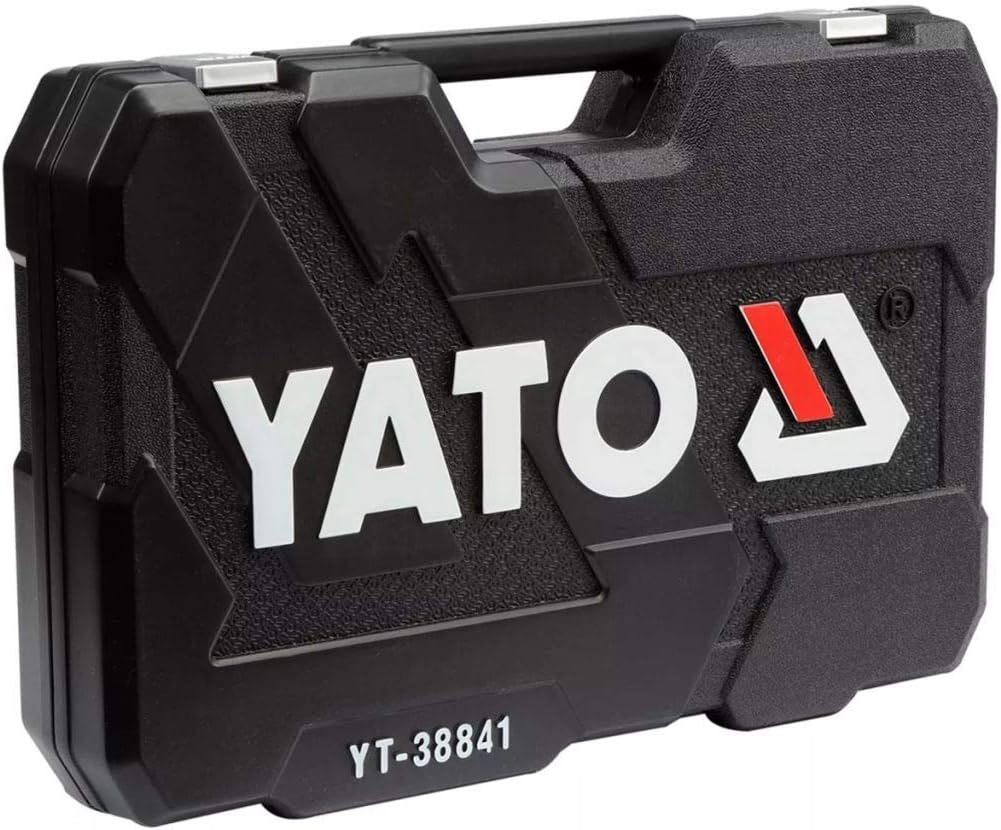 YT-38841 216-Piece Socket Spanner Set – 1/4 Inch, 3/8 Inch and 1/2 Inch