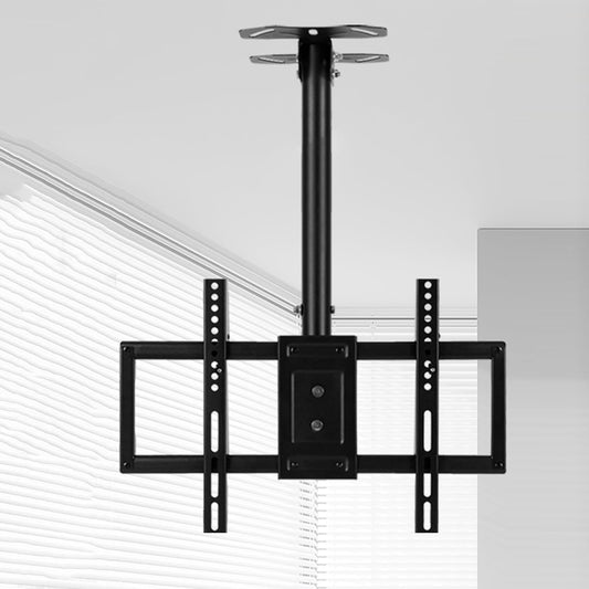 Adjustable Height Ceiling TV Mount - for 45-80 Inch TV Swivel and Tilting Bracket, Metal Expansion Screw Fixing(1000-2000mm)