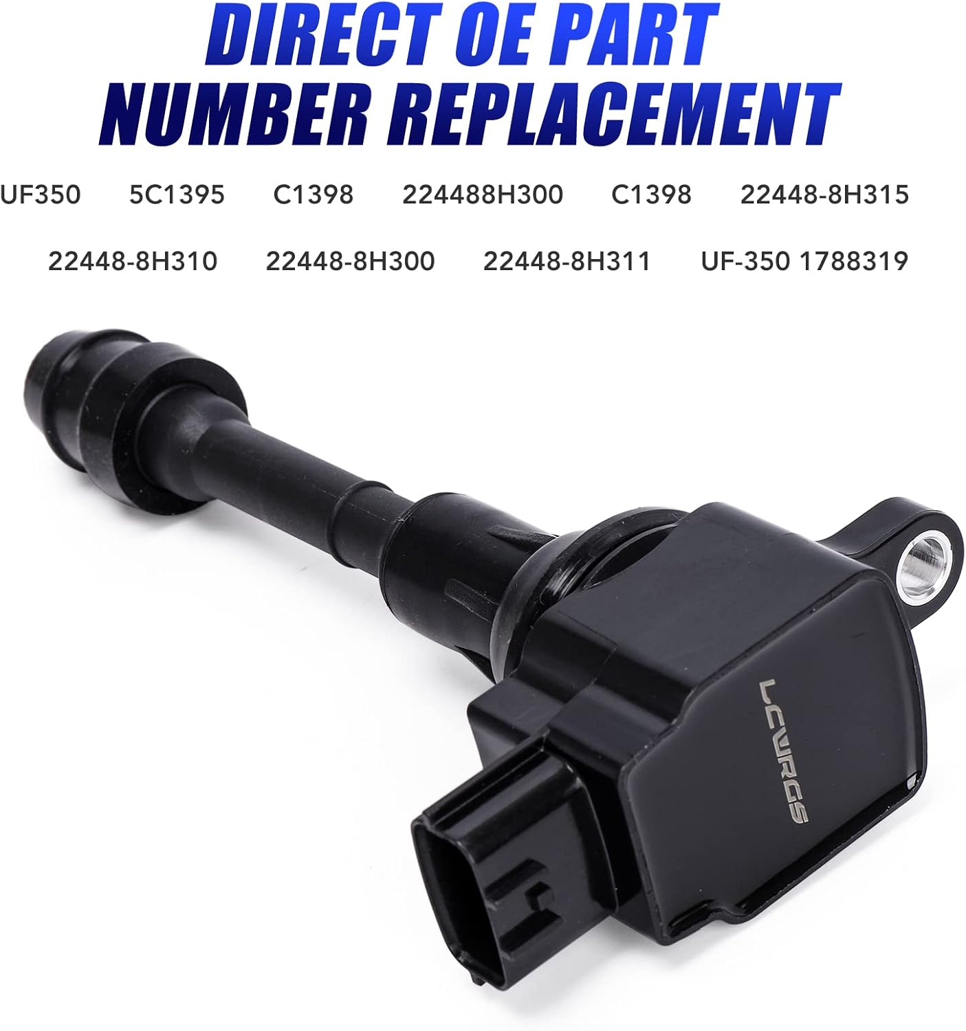 Set of 4 Ignition Coil Pack and Spark Plugs Fits for 2.5 L4 Nissan Altima Sentra 2002 2003 2004 2005 2006 2.5l Replaces UF350 C1398