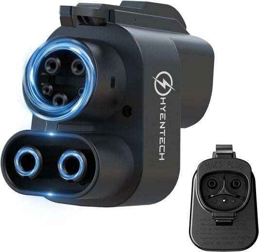 2025 Upgraded NACS to CCS Adapter [Max 500A 1000V],Tesla Supercharger to CCS1 Charger Adapter,Fast Charge Tesla Supercharger Adapter Compatible withFord,Rivian,GM,Volvo and Polestar