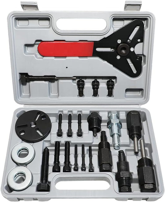 Air Conditioner Clutch Holding Tool A/C Compressor Clutch Remove Install Kit
