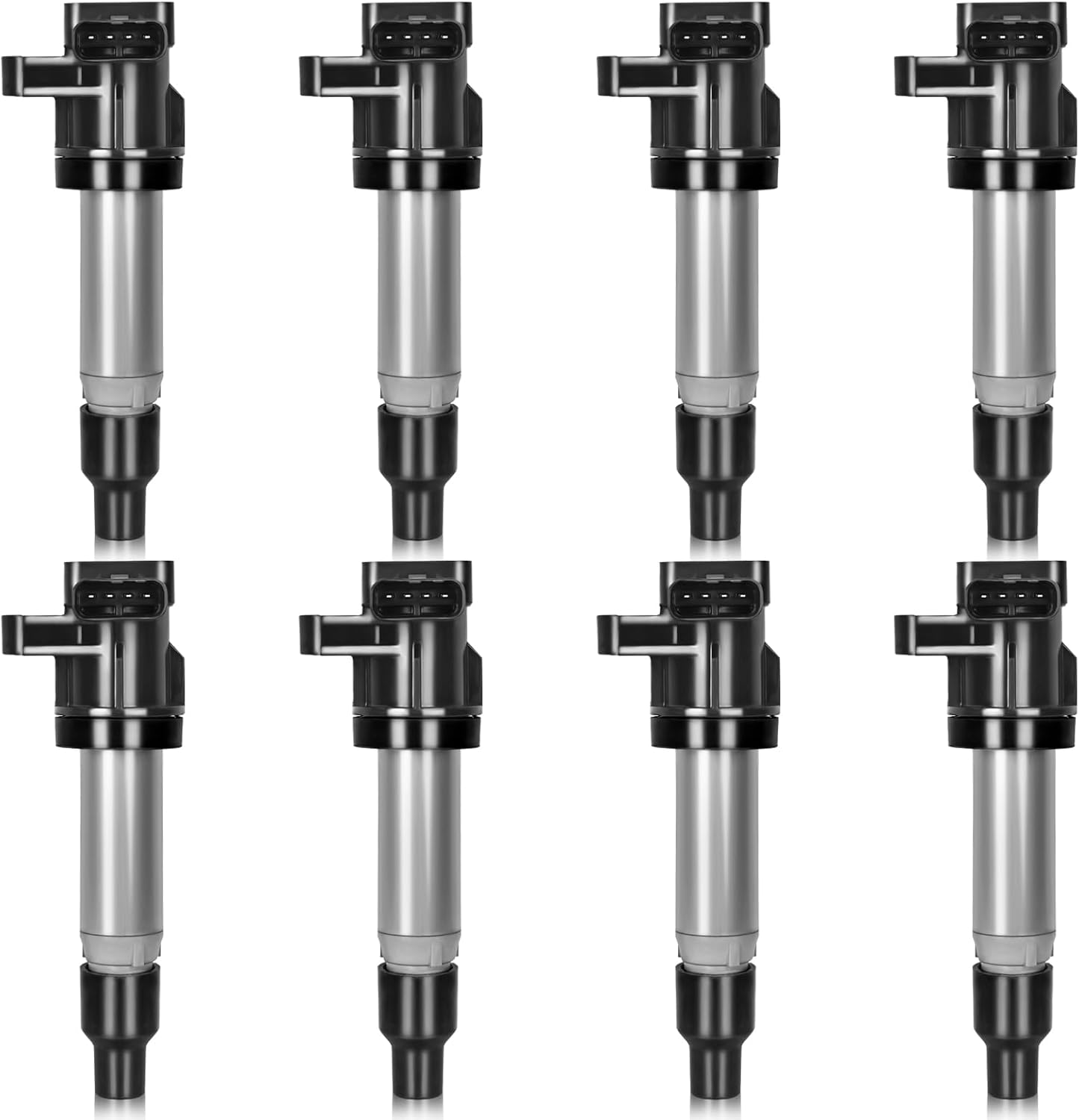 6PCS Ignition Coil packs UF807 0221504038 68223569AB/AC/AD COMPATIBLE WITH CHRYSLER PACIFICA VOYAGER DODGE DURANGO JEEP GLADIATOR GRAND CHEROKEE WRANGLER RAM 1500 3.5 V6