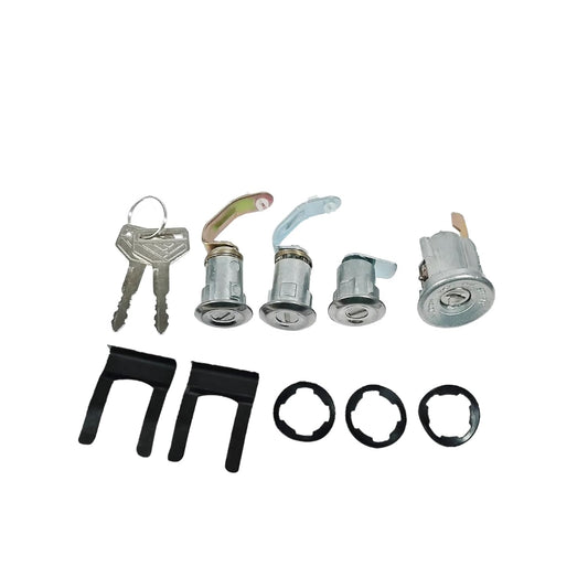 69005-90316 Ignition Switch & Door Lock Cylinder Set with Key Fit for 1969-1986 Toyota Land Cruiser FJ40 FJ45 BJ40