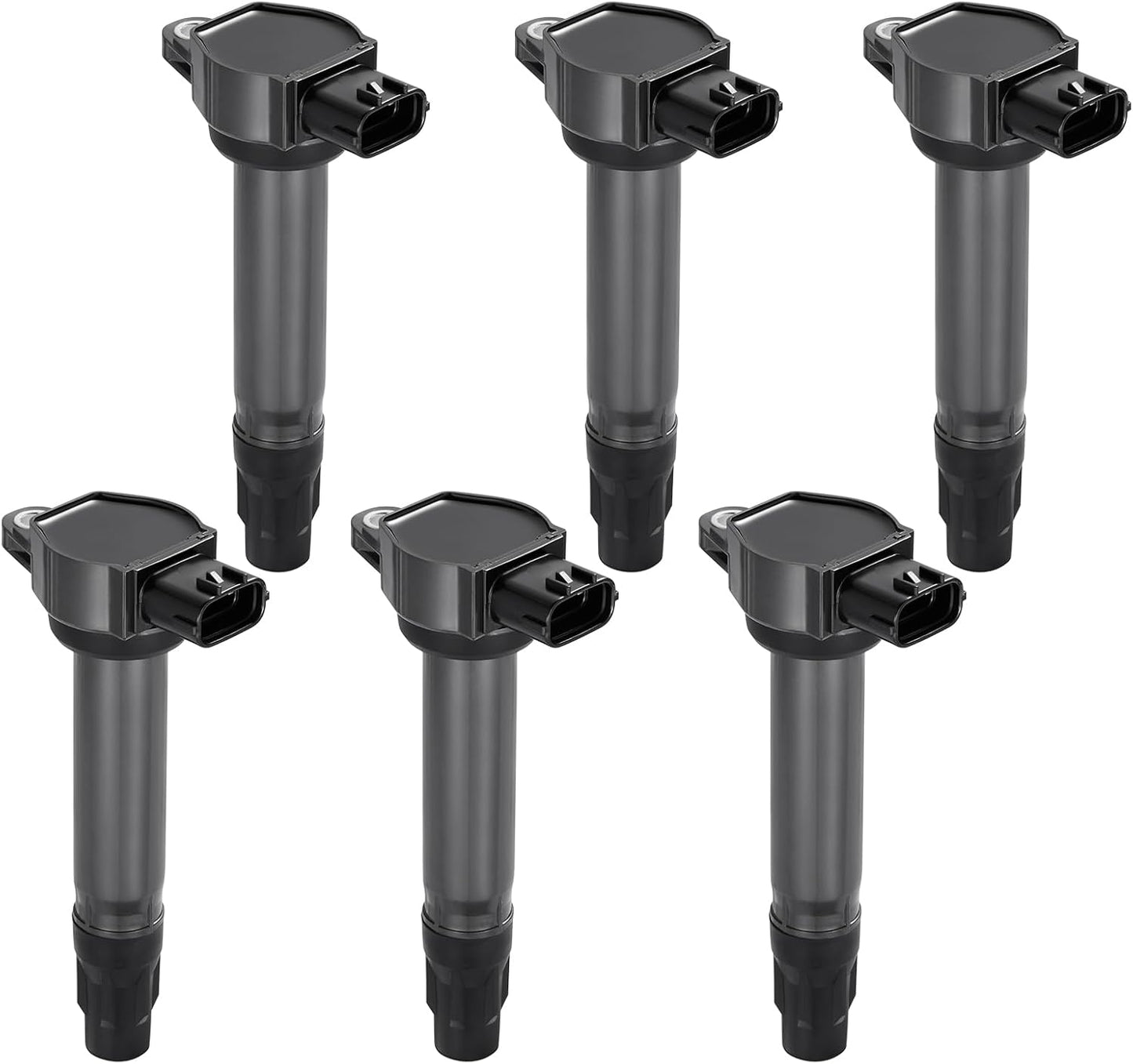 BDFHYK Ignition Coil Pack UF807 and Iridium Spark Plugs 93175 Compatible with Chrysler Pacifica Dodge Durango Jeep Grand Cherokee Wrangler Ram 1500 3.6L V6 68223569AB LKR7DIX-11S, Sets of 6