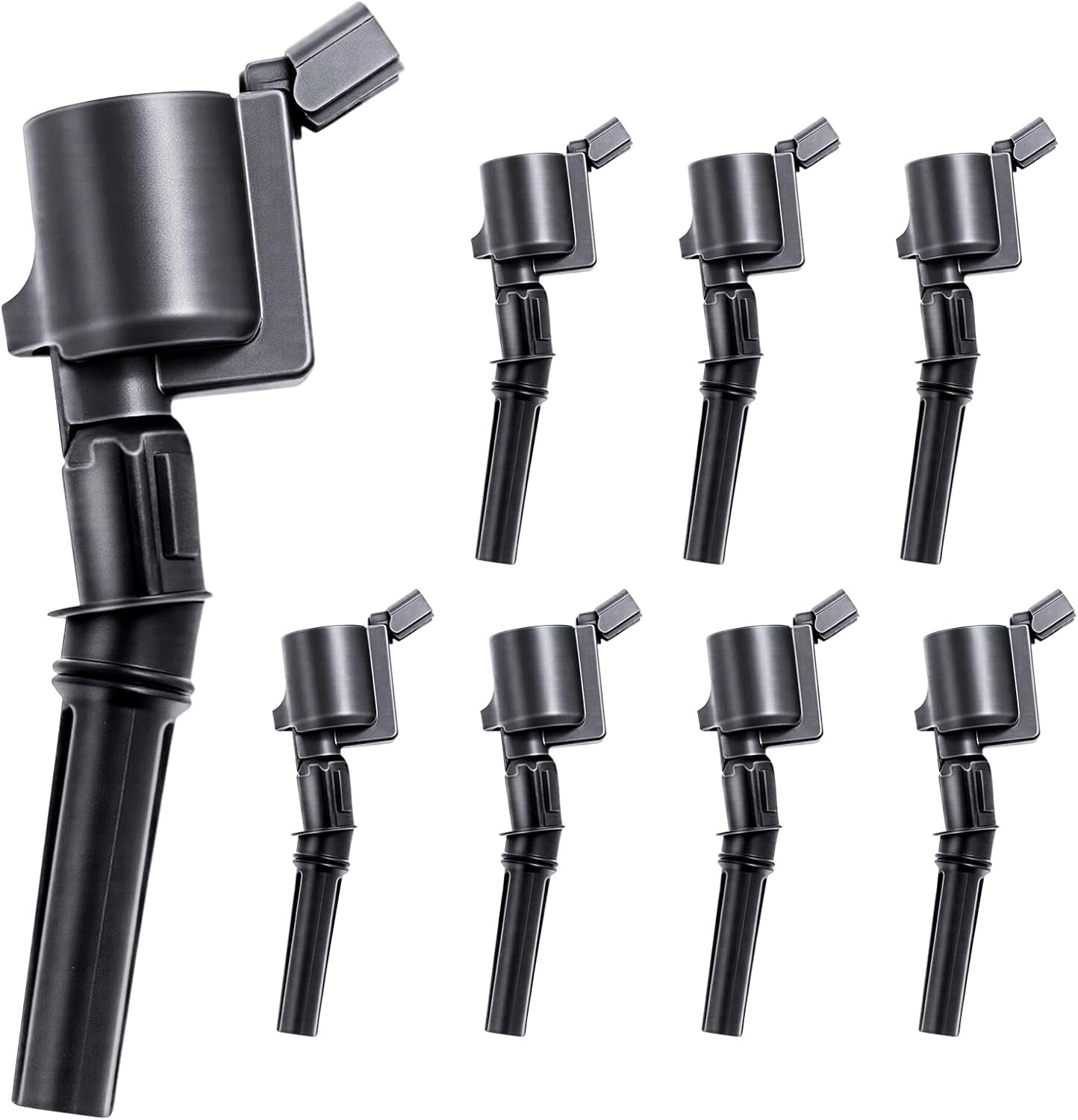 8PCS Ignition Coil Pack Compatible with Ford Lincoln 4.6L 5.4L 5.8L 6.8L Expedition Explorer F-150 F-250 F-350 Super Duty Mustang Explorer Navigator 2004 2005 2006 2007 2008 2009, DG511 C1541 FD508