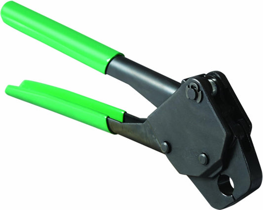 Viega 41703 PureFlow 3/8-Inch Zero Lead Compact Angled PEX Crimp Hand Tool with Green Handle