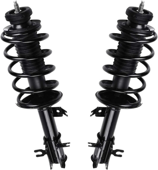 AutoShack Front Complete Strut & Coil Spring | Replacement for 2004-2012 Chevrolet Aveo 2007-2011 Chevrolet Aveo5 2009-2010 Pontiac G3 2005-2008 Pontiac Wave | 2-PC