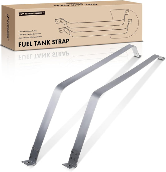 A-Premium Fuel Tank Straps Compatible with Lexus ES300 2002-2006 ES350 2007-2012 Toyota Avalon 2005-2012 Camry 2002-2011 Solara 2004-2008 2-PC Set