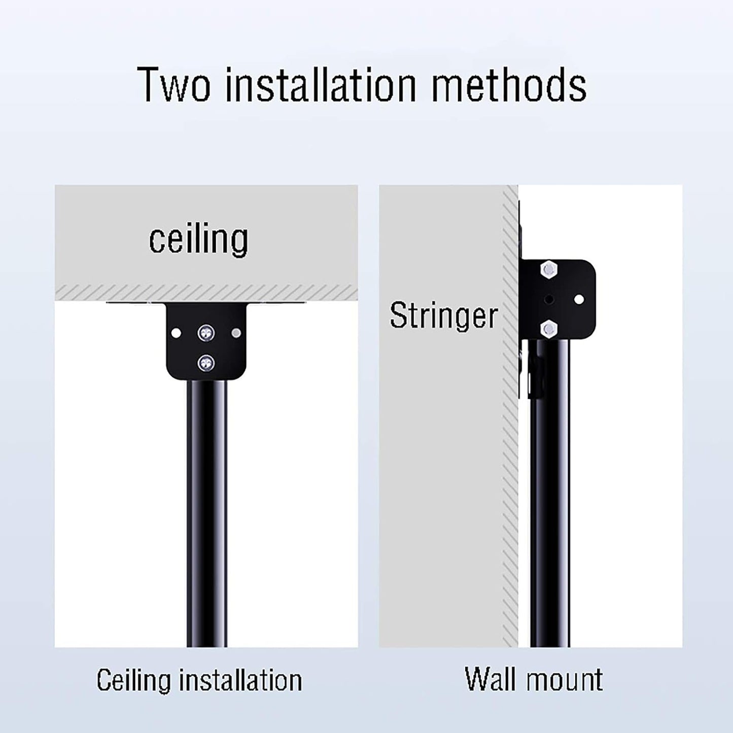 TV Stand,Tv Wall Mount TV Ceiling Mount, Adjustable TV Bracket, Fits Most 14-55 Flat Sn Display, Smooth Swivel, Tilt and Extension, Max VESA 410x410mm