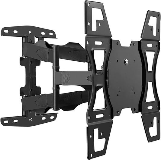 TV Monitor Holder Rack Six-arm Multifunctional TV Stand Full Motion TV Wall Mount Bracket Swivels Tilts Extension for Most 26-65 Inch TVs, Max 400x400mm Up to 99lbs TV Brack