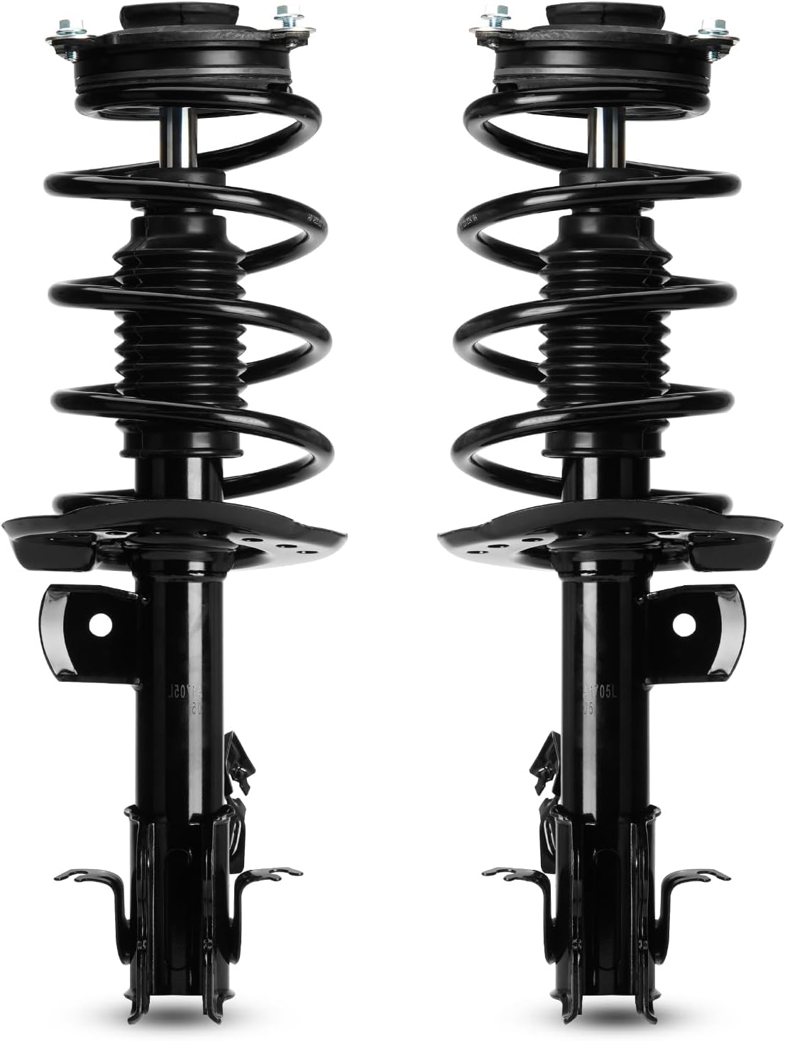 172948 172947 Front Strut Shock w/Coil Springs for 2014-2016 Nissan Sentra, 2017-2019 Sentra ONLY 1.8L (S, SL, SR, SV) - [Exc. SR Turbo/Nismo Models], 2015 2018 Struts Shocks Absorbers Assembly