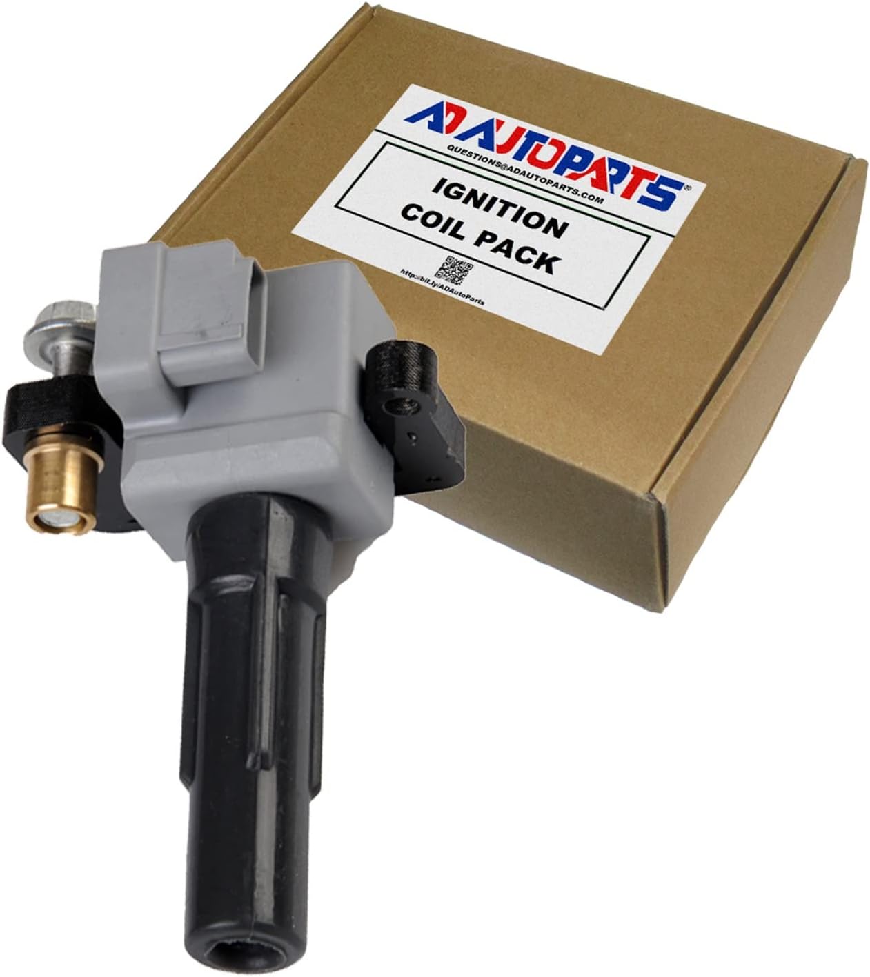 Set of 4 AD Auto Parts Ignition Coils for Subaru Impreza, Outback And Other Vehicles 2.5L H4 2004-2010, Compatible With 7805-3852