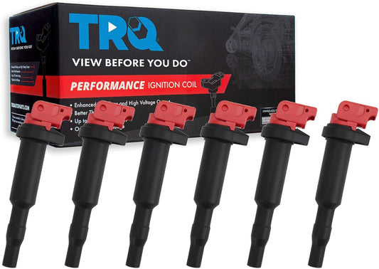 TRQ Ignition Coil Set Compatible with BMW