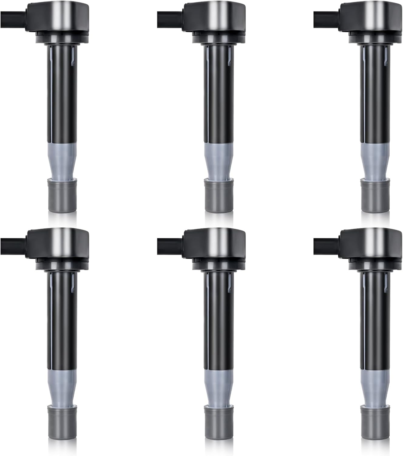6PCS Ignition Coil packs UF807 0221504038 68223569AB/AC/AD COMPATIBLE WITH CHRYSLER PACIFICA VOYAGER DODGE DURANGO JEEP GLADIATOR GRAND CHEROKEE WRANGLER RAM 1500 3.5 V6
