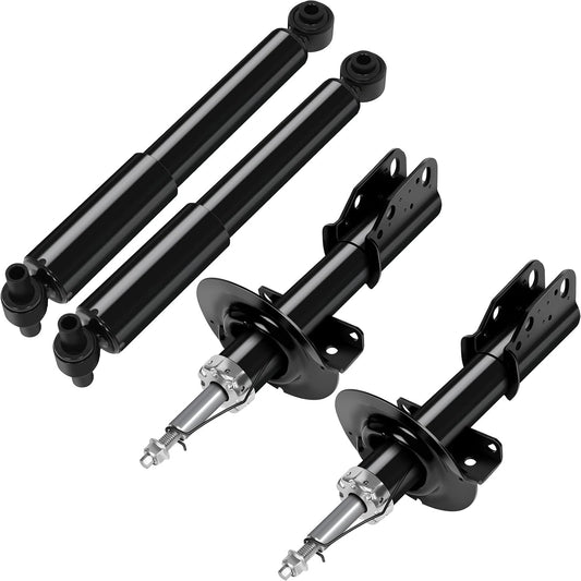 SCITOO Full Set Shocks for Enclave, Shocks Absorbers and Struts Fits 08 09 10 11 12 for Buick Enclave,09 10 11 12 for Chevy Traverse,07 08 09 10 11 for GMC Acadia,07 08 09 for Saturn Outlook