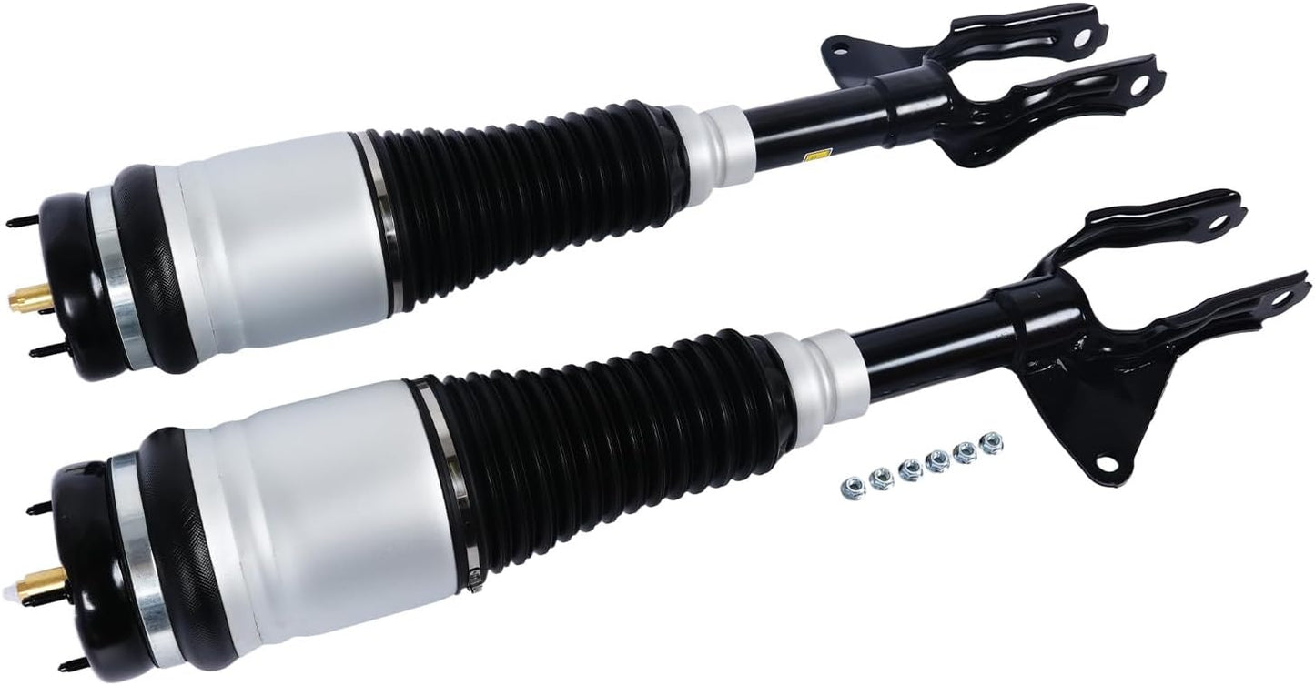 2pcs Front Air Suspension Shock Struts Compatible with Porsche Panamera 2010-2013 3.0L 3.6L 4.8L Replaces 97034305207