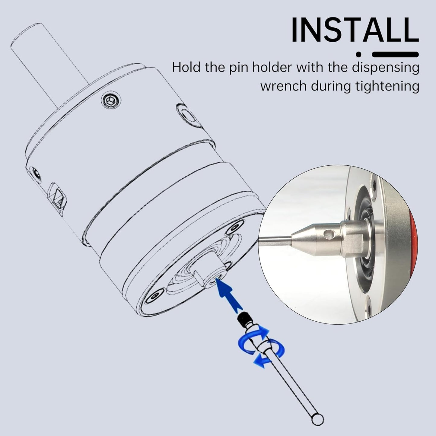 CNCTOPBAOS High Precision 3D Edge Finder 0.001mm NO,Waterproof CNC Machining Center Trigger Touch Probe,Milling Machine Automatic Find Center Position Locator,XYZ Coordinate Tool Setter Measuring+Tip