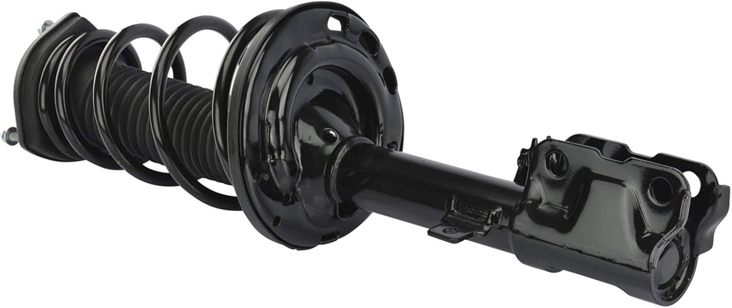 TRQ Rear Strut & Coil Spring Assembly Set Driver & Passenger Sides Compatible with 12-17 Toyota Camry