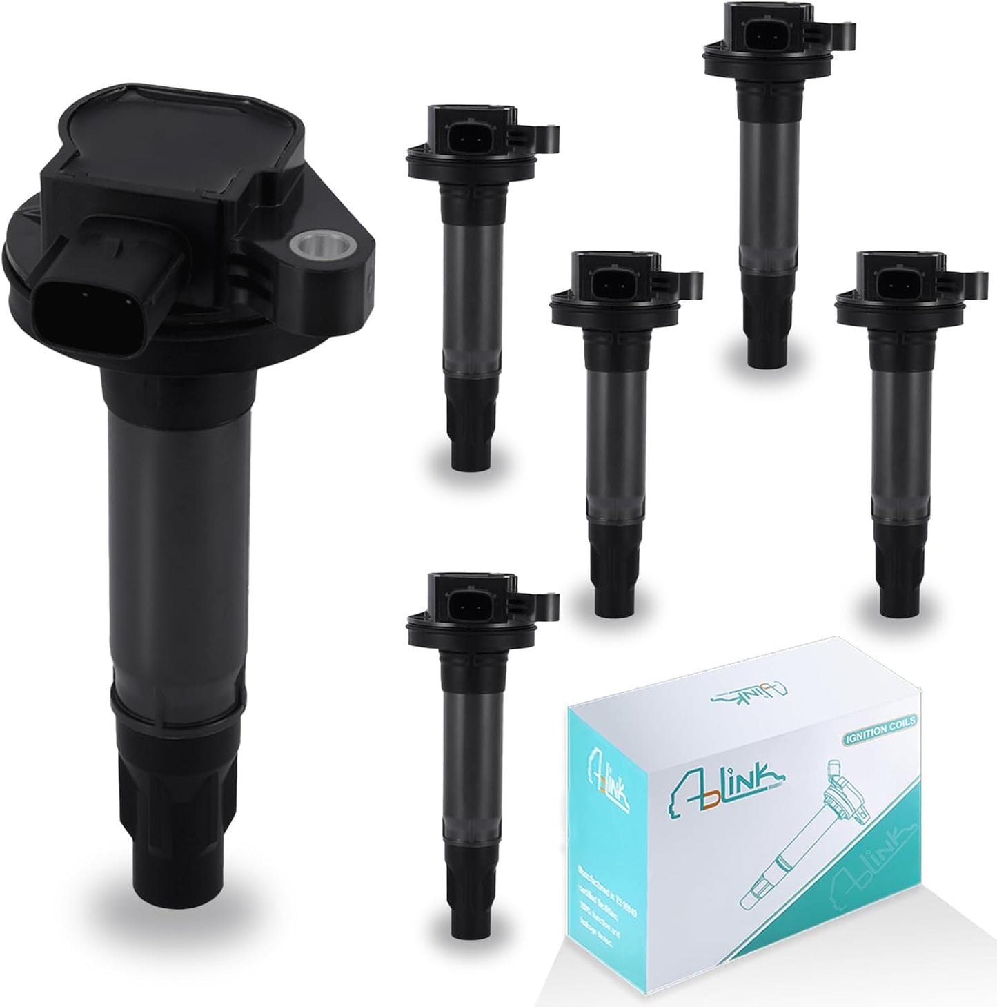UF270 Set of 8 Ignition Coil Pack 3.7L 3.9L 4.7L For Jeep Commander Grand Cherokee Liberty,for Dodge Ram 1500 Dakota Durango Nitro,Chrysler Aspen,Mitsubishi Raider V6 V8 UF297 UF399