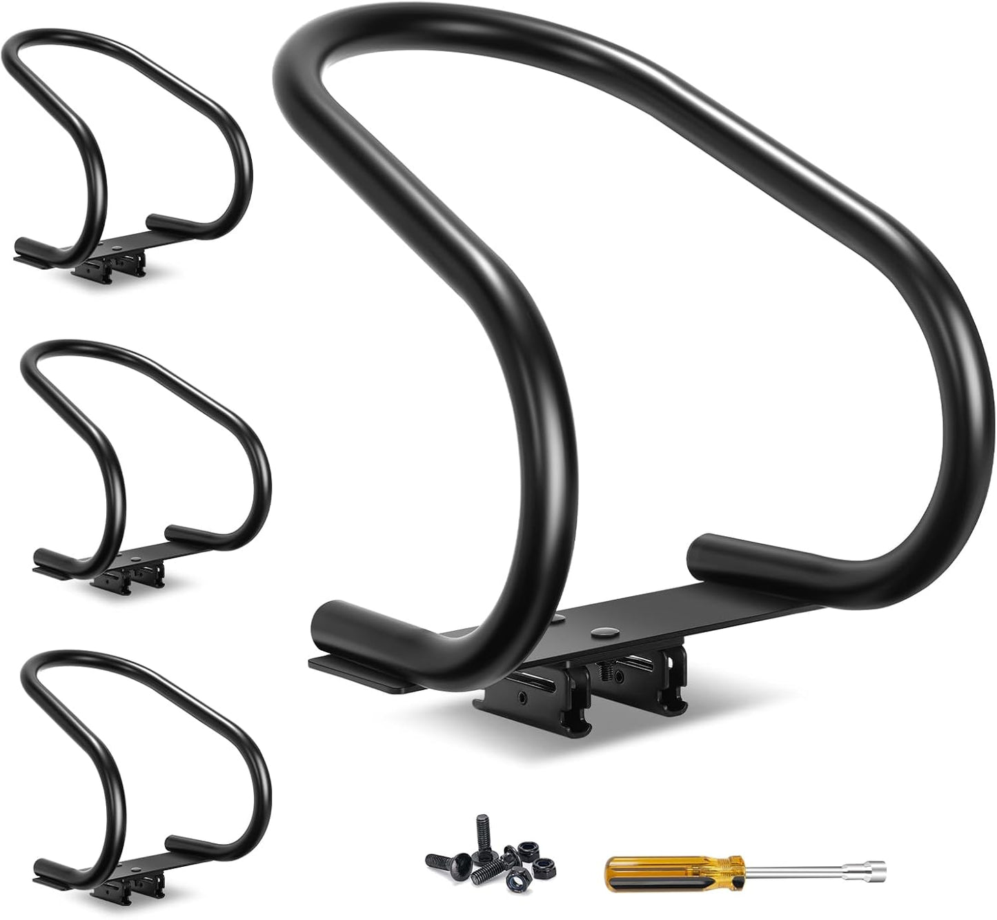 2 Pack E-Track Wheel Chock & Strap Kit|E Track Motorcycle Wheel Chock for Trailers for etrack system|E-Track Accessories for Enclosed Trailer- Supports Tire dirt bike, motorcycle for Garages and Trail