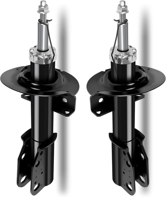 AUTOMUTO 2 Pcs Struts Shock Absorbers Compatible with 2008-2012 for Buick Enclave,2009-2012 for Chevy Traverse,2007-2012 for GMC Acadia,2007-2009 for Saturn Outlook with 339272 Auto Shocks - Front