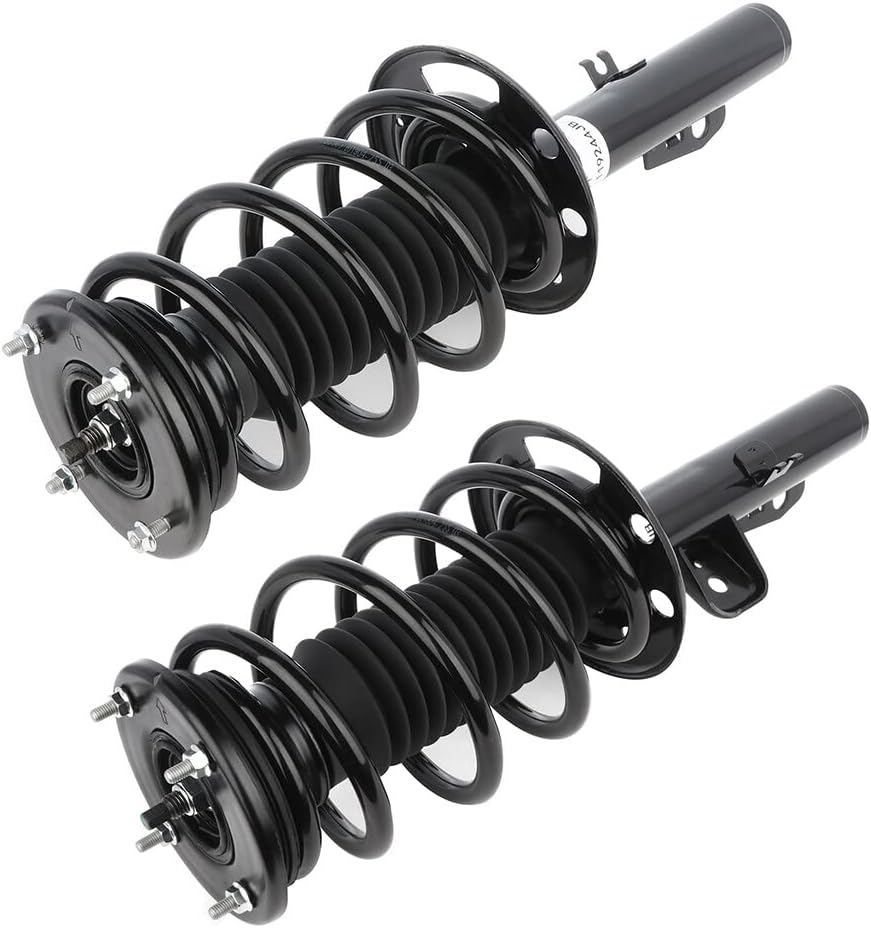 SCITOO Front Complete Struts Spring Assembly Shocks Struts Fits 2010-2012 for Lincoln MKS Quick Struts 11545 11546 - Set of 2