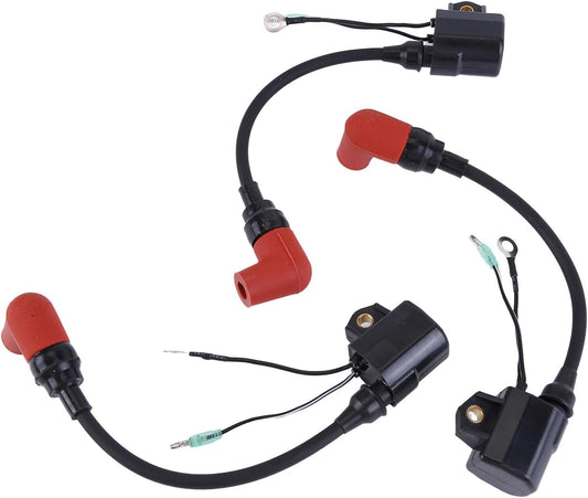 3Pcs Ignition Coil for Yamaha Outboard 60HP 70HP 75HP 85HP 90HP 2-Str Boat Outboard Motor Ignition Coil 697-85570 697-85570-00-00 6H2-85570-00-00