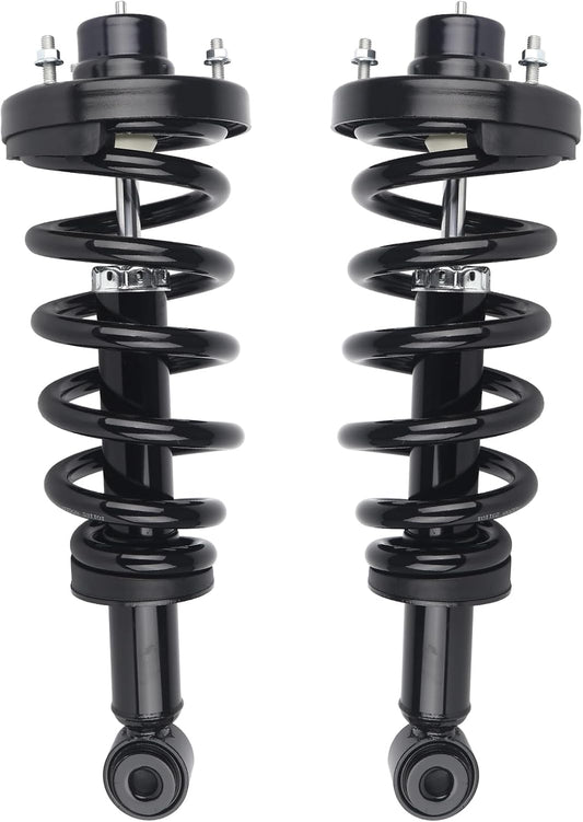 Autoround Pair 171139 Rear Complete Shock Absorber Compatible with 2007-2017 Ford Expedition & Lincoln Navigator, Left & Right Struts with Coil Spring Assembly