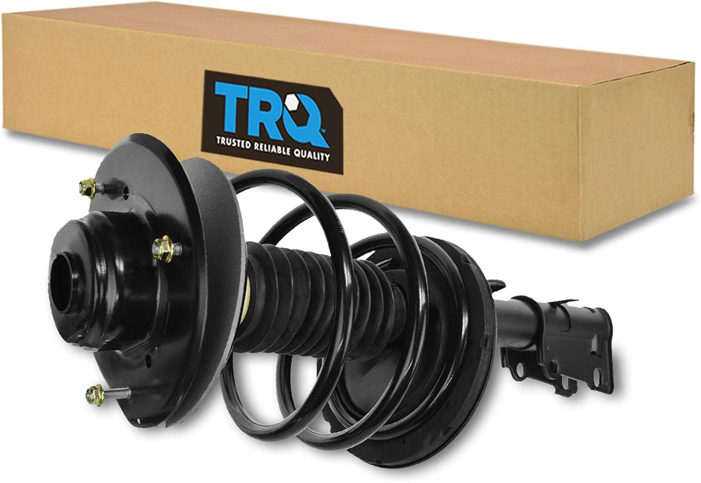 TRQ Front Left Complete Strut & Coil Spring Assembly Drivers Side Compatible with 2011-2017 Honda Odyssey