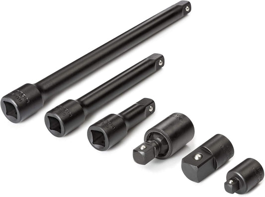 TEKTON 1/2 Inch Drive Impact All Accessories Set (6-Piece) | SIA92003