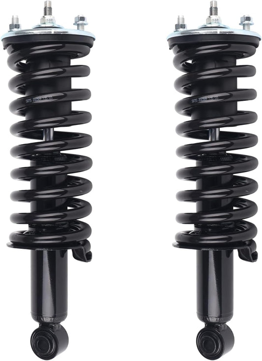 Autoround pair 171102 Front Complete Shock Absorber Struts with Coil Spring Assembly Compatible with Nissan Frontier 2005-2019, Suzuki Equator 2009-2012