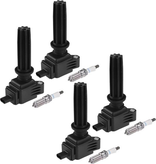 ACROPIX Automotive Ignition Coil Spark Plug Fit for Ford Edge 2012-2018 for Ford Focus 2012-2018 No.CM5Z12029A - Pack of 8