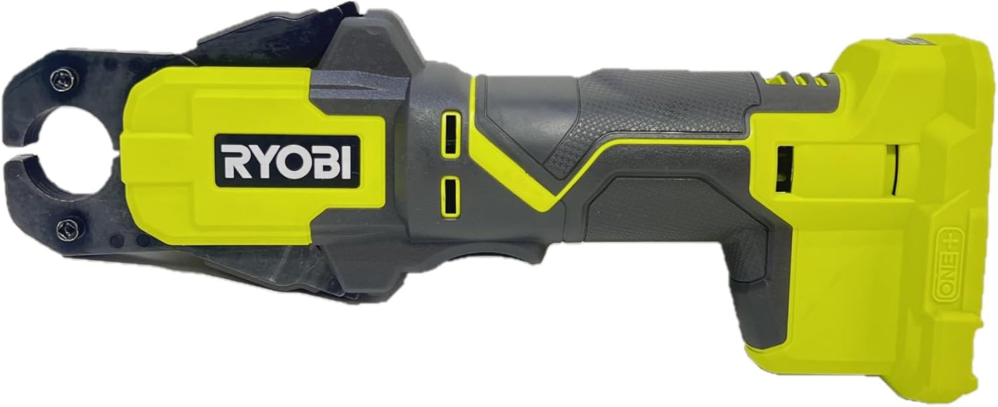 RYOBI ONE+ 18V Cordless PEX Crimp Ring Press Tool P661 with Compact Battery and Charger Starter Kit (Renewed)