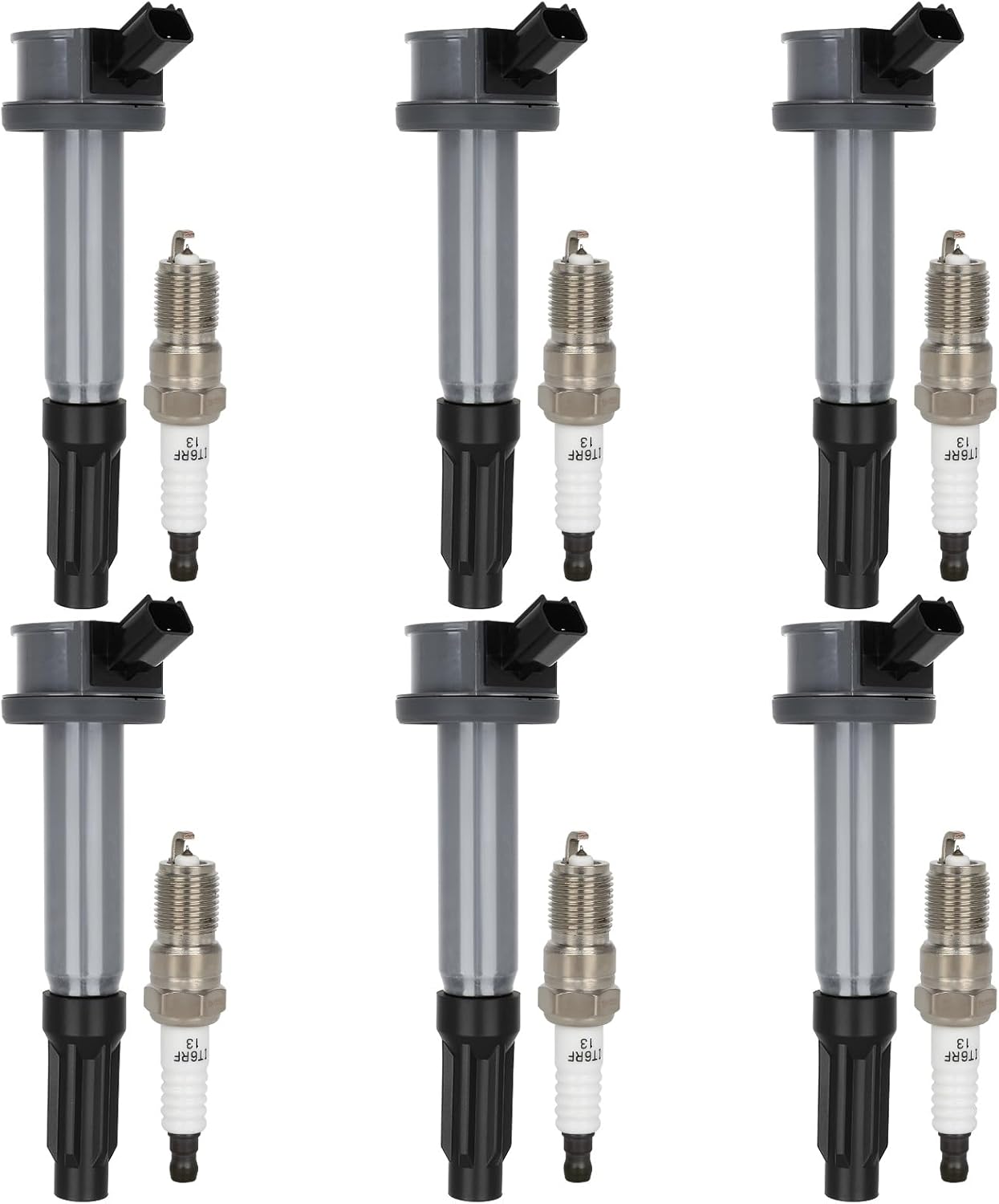 SCITOO 100% New 3pcs Ignition Coil Set Compatible for Dodge/for Jeep/for Ram 2009-2012 Automobiles Fit for OE: UF640 C1652