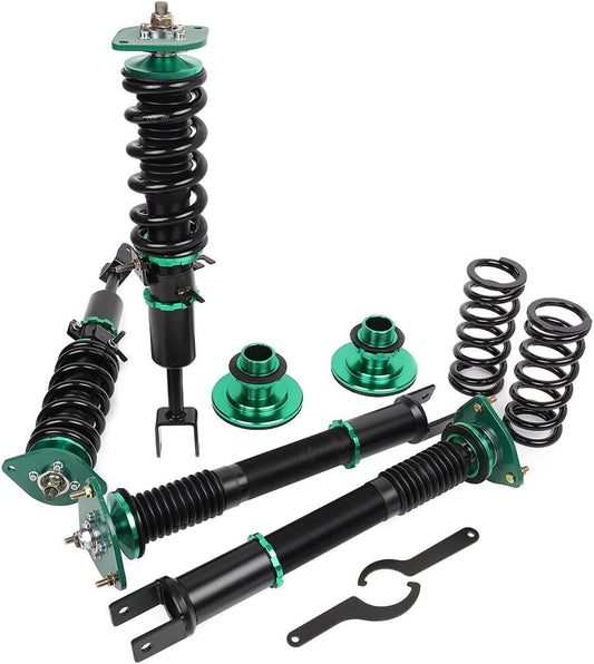 Coilovers Struts fit for Nissan for 350Z 2003-2009 Adjustable Height Coil Spring Shock SCITOO Suspension Assembly Struts Kit