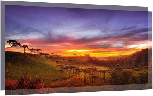 100 Inch 60/84 /120/130 Inch 16:9 Projector Screen High Brightness Reflective Fabric Cloth Screen(120 inch)