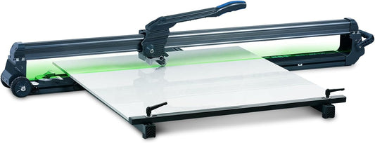 "YJINGRUI Manual Tile Cutter 48 inch, Tile Cutting Machine, Large Porcelain Tile Tools with Transport Handle and Wheels"
