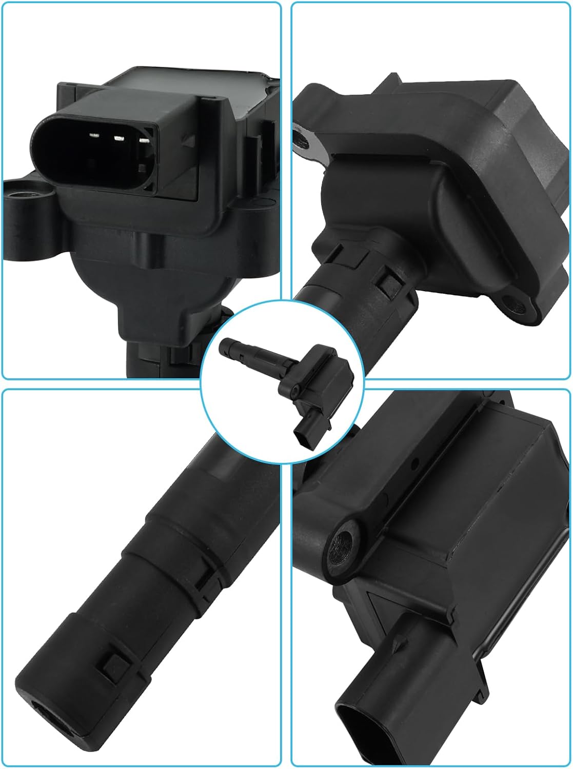 Set of 4 UF658 Ignition Coil Pack (1.8T L4) For Mercedes Benz C250 SLK250 2012-2015,C230 2003-2005,Replace # IC761 A0001502580 GN10552