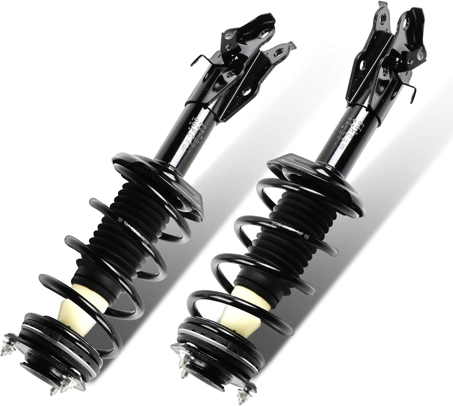 SCITOO Front Complete Strut Assembly and Coil Spring for Acura CSX 2006-2011,for Honda Civic 2006-2011 Struts Shocks Replace 172287 172286 - Set of 2