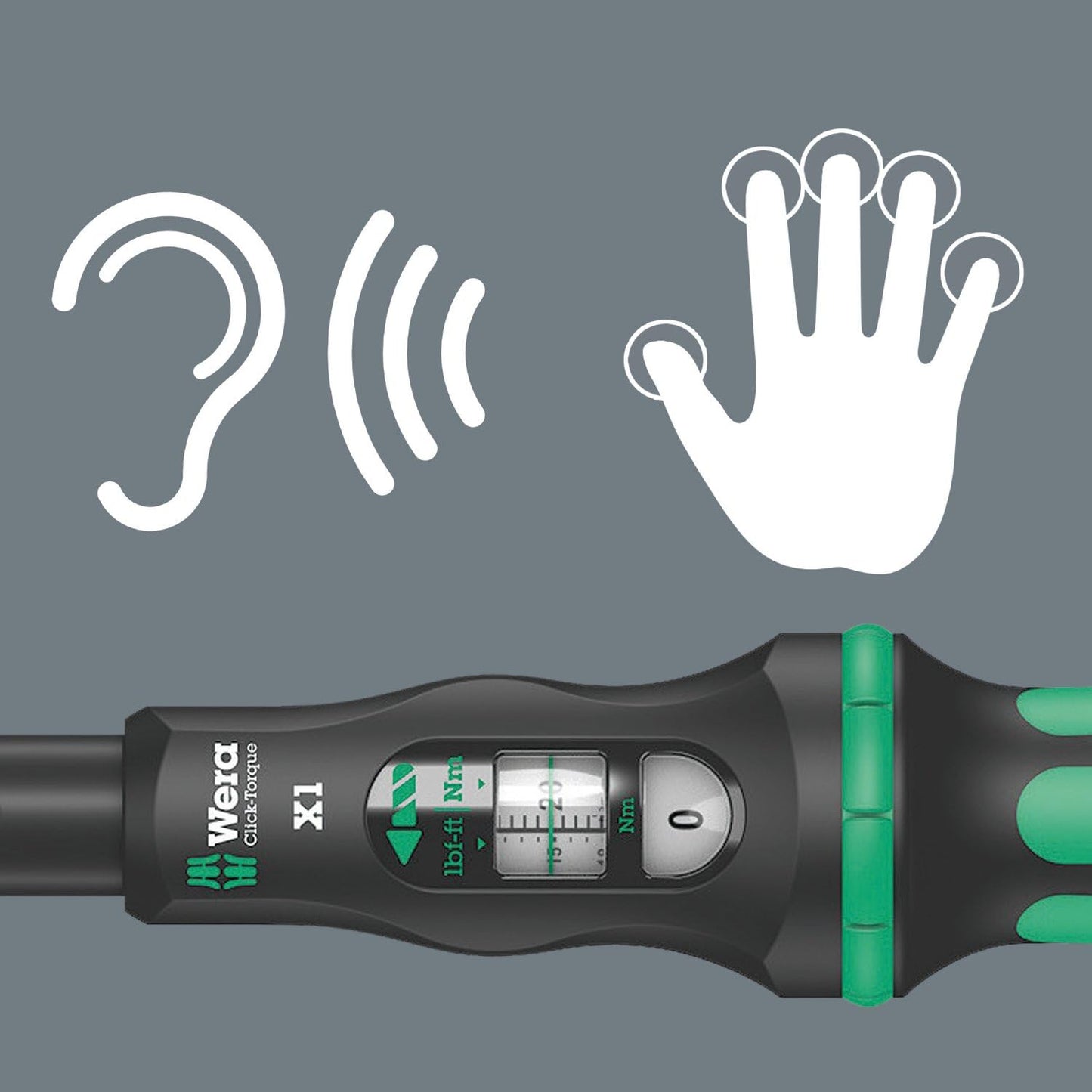 Wera Tools Click-Torque X1 Torque wrench 2 5-25 Nm