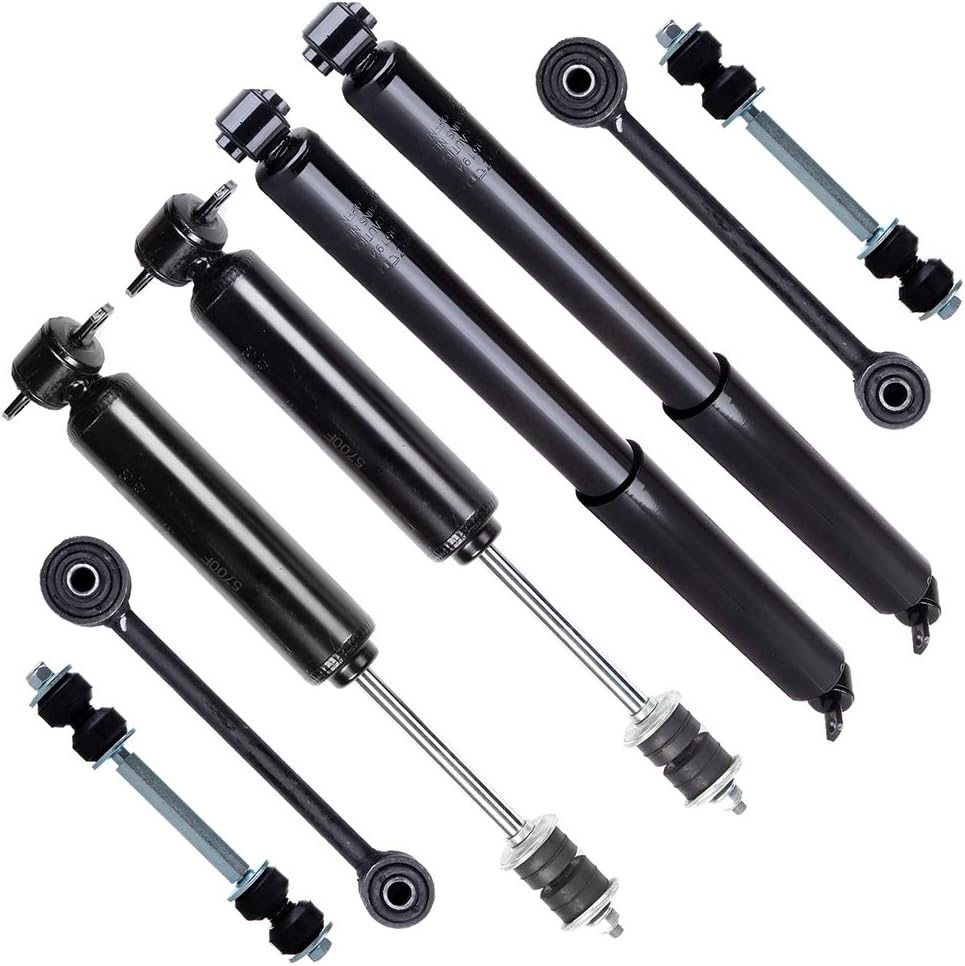 SCITOO Struts Shock suspension kit for 1994-2005 for Chevrolet Blazer 1994-2001 for GMC Jimmy Front shock absorbe Rear shock absorber Stabilizer Bar Link Kit 8 Pcs,32300 37021 K5254 K80849